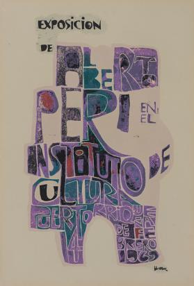 Exposición de Alberto Peri