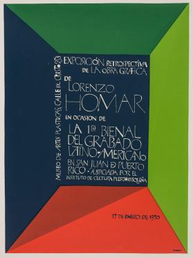 Exposición retrospectiva de la Obra Gráfica de Lorenzo Homar