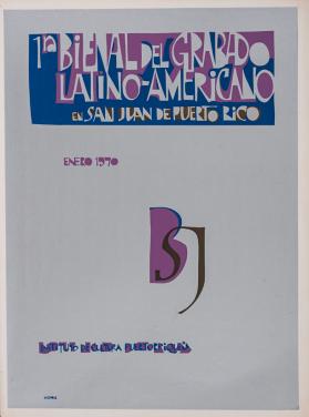 1ra. Bienal del Grabado Latinoamericano