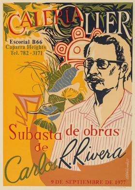 Subasta de obras de Carlos R. Rivera