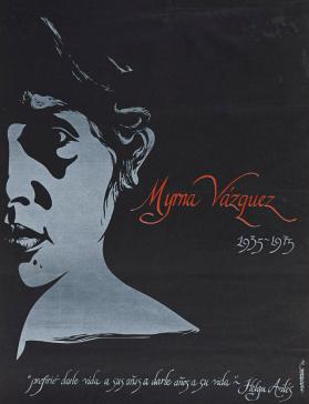 Myrna Vázquez 1935-1975