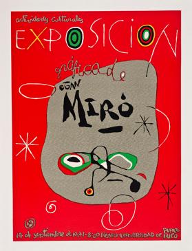 Exposición gráfica de Joan Miró