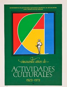 Cincuenta años de Actividades Culturales, 1923-1973