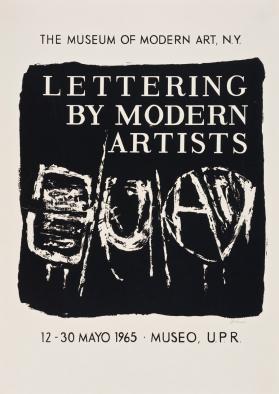 Lettering by Modern Artists