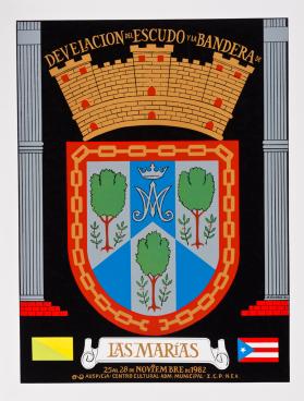 Develación del escudo y la bandera de Las Marías