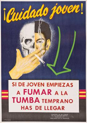 ¡Cuidado Joven!, Campaña de no fumar