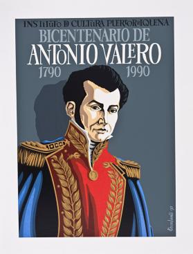 Bicentenario de Antonio Valero 1790-1990