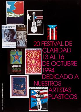 20 Festival de Claridad, dedicado a nuestros artistas plásticos