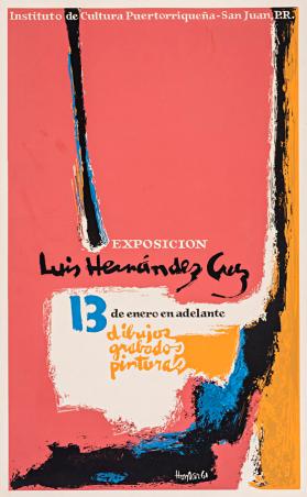 Exposición Luis Hernández Cruz: dibujos, grabados, pinturas
