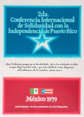 2da. Conferencia Internacional de Solidaridad con la Independencia de Puerto Rico
