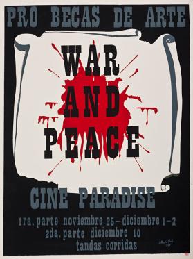 Pro Becas de Arte: War and Peace