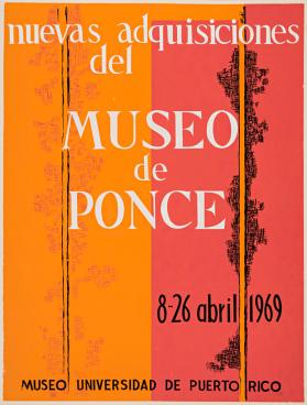 Nuevas adquisiciones del Museo de Ponce