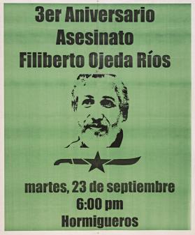 3er. Aniversario, Asesinato Filiberto Ojeda Ríos