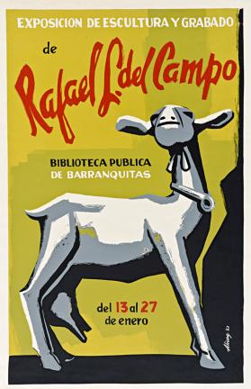 Exposición de Escultura y Grabado de Rafael L. del Campo