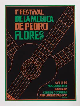 1er. Festival de la Música de Pedro Flores