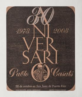 30 Aniversario, Pablo Casals