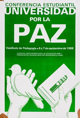 Conferencia estudiantil: Universidad por la paz