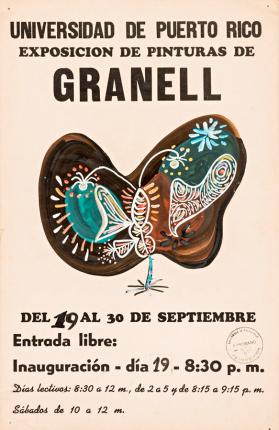 Exposición de pinturas de Granell