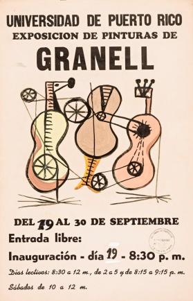 Exposición de pinturas de Granell