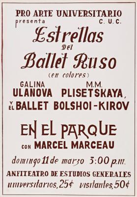 Estrellas del Ballet Ruso
