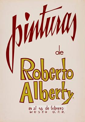 Pinturas de Roberto Alberty