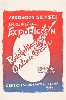 Asociación Sensei presenta, Exposición Rodolfo Morciglio, Orlando Lebrón
