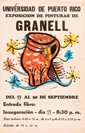 Exposición de pinturas de Granell