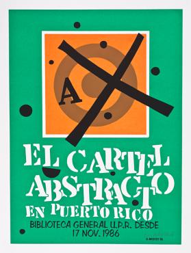 El cartel abstracto en Puerto Rico