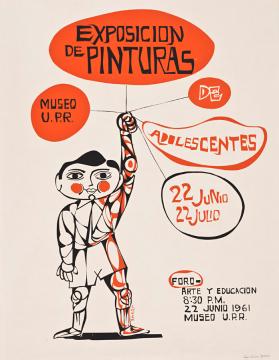 Exposición de pinturas de Adolescentes