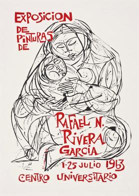 Exposición de pinturas de Rafael N. Rivera García