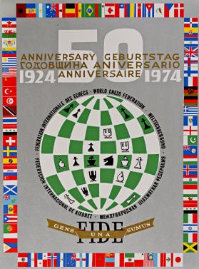 50 Aniversario FIDE, 1924-1974