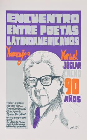Encuentro entre Poetas Latinoamericanos, homenaje a Manuel Joglar Cacho