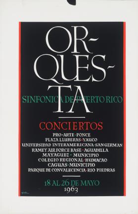 Orquesta Sinfónica de Puerto Rico, Conciertos