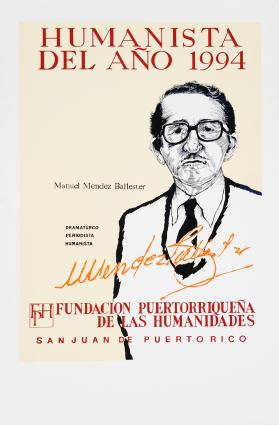Humanista del Año 1994:  Manuel Méndez Ballester