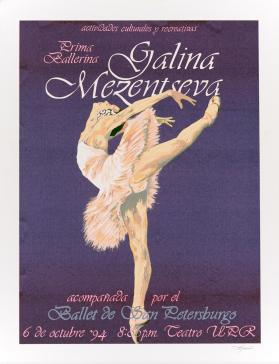 Prima Ballerina Galina Mezentseva