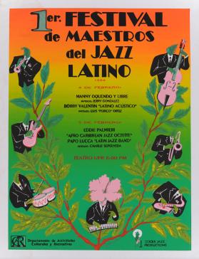 1er. Festival de Maestros del Jazz Latino