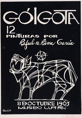 Gólgota: 12 pinturas por Rafael N. Rivera García