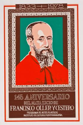 145 Aniversario del Natalicio de Francisco Oller y Cestero