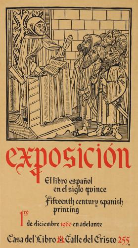 Exposición: El libro español en el siglo quince
