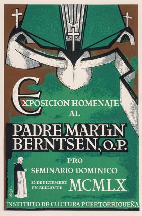 Exposición homenaje al padre Martin Berntsen, O.P.