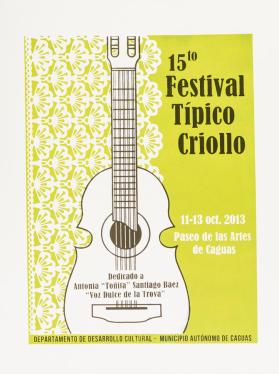 15to. Festival Típico Criollo