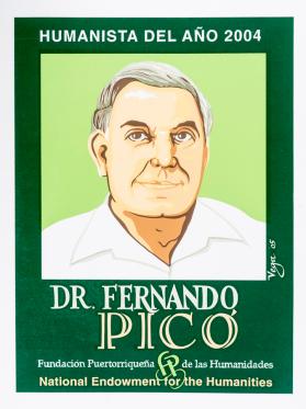 Dr. Fernando Picó, Humanista del año 2004
