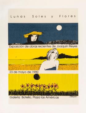 Luna, soles y flores, Exposición de obras recientes de Joaquín Reyes