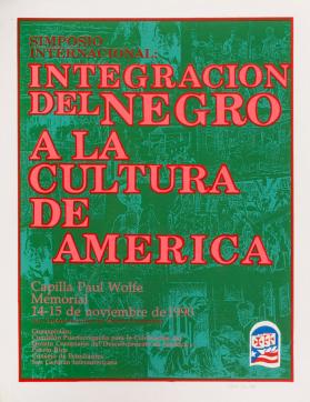 Simposio Internacional: Integración del Negro a la Cultura de América