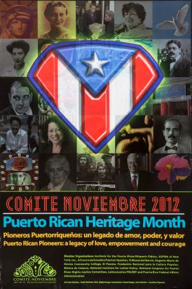 Comité Noviembre. Puerto Rican Heritage Month