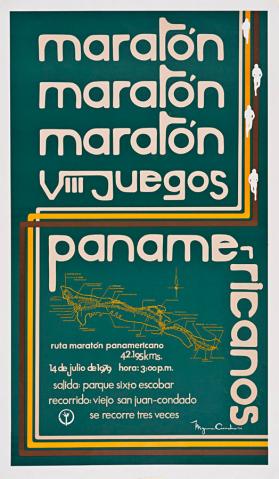 Maratón, VIII Juegos Panamericanos