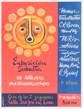 Exposición, Subasta de artistas Puertorriqueños