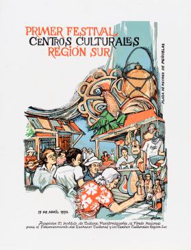 Primer Festival, Centros Culturales, Región Sur