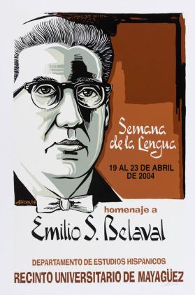 Semana de la Lengua, Homenaje a Emilio S. Belaval
