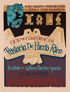 Ciclo de Conferencias: Historia de Puerto Rico